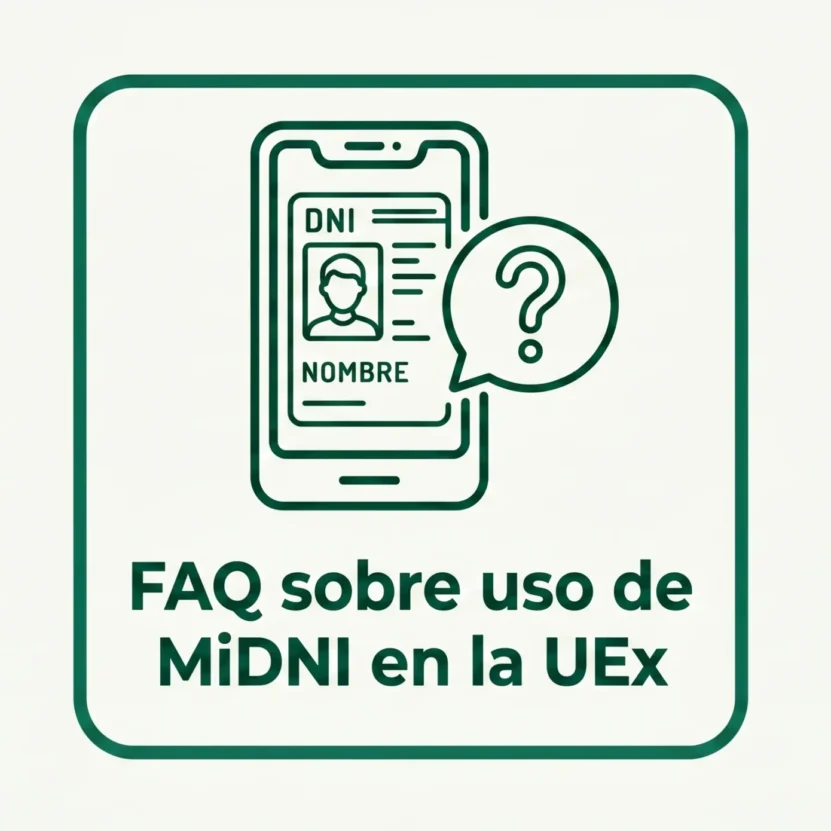 FAQ uso MiDNI en UEx