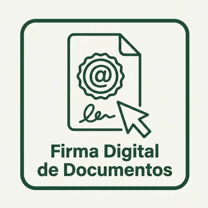 Acceso a Firma Digital de documentos